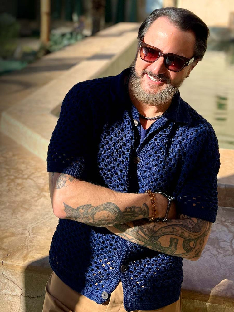 Grand Prix Hand Crocheted Shirt (Limited Edition)