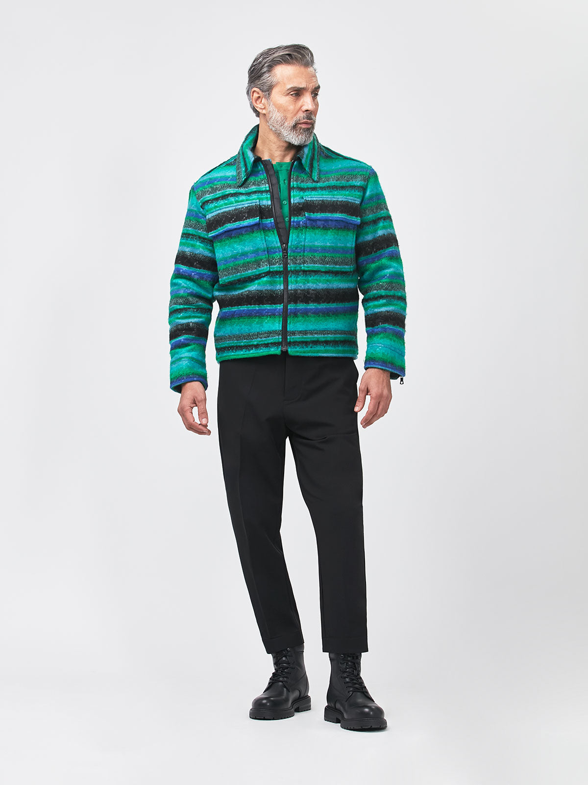 Teal Check Edit / SM (Short)